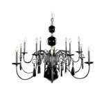 Люстра Illuminati MD8048-8A black