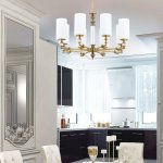 Люстра Kutek MERANO-SZKLANY KLOSZ MER-ZW-8(P)