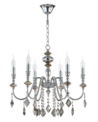 

Светильник Crystal lux MERCEDES SP6 CHROME/SMOKE, MERCEDES SP6 CHROME/SMOKE