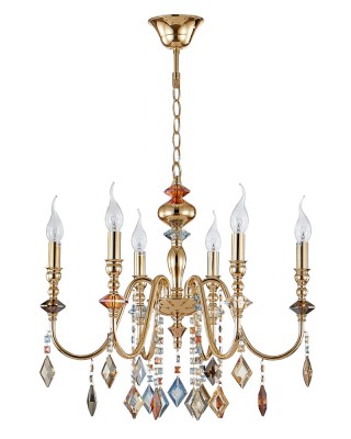 

Светильник Crystal lux MERCEDES SP6 GOLD/COLOR, MERCEDES SP6 GOLD/COLOR