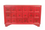 Дизайнерский комод Danek MAK interior MGBG-05 Красный