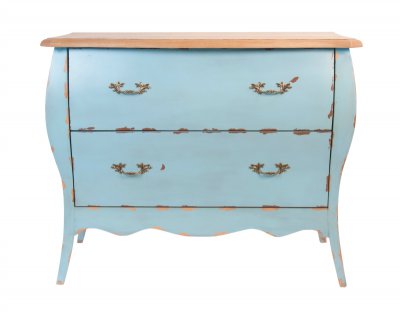 Дизайнерский комод Sandy MAK interior MGBG-34 Голубой