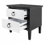 Дизайнерская тумба Nort Blackwhite MAK interior MGCG-06-BW900305 Черный,белый