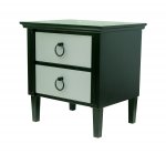 Дизайнерская тумба Nort Silver MAK interior MGCG-06-S Черный, серый