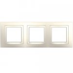 Unica Рамка 3-ая бежевая MGU2.006.25