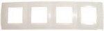 Рамка Unica белая 4-ая MGU2.008.18