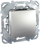 Unica Top Алюминий Выключатель 1-клавишный (сх.1) MGU5.201.30ZD