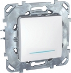 Выключатель перекрестный 1-клавишный с подсветкой MGU5.205.18NZD