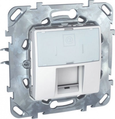 Розетка комп(RJ45) 1-ая кат 6 с полем для надписи MGU5.425.18ZD