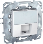 Розетка комп(RJ45) 1-ая кат 6 с полем для надписи MGU5.425.18ZD