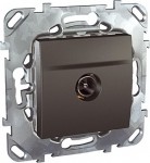 Unica Top Графит Розетка TV единственная MGU5.462.12ZD