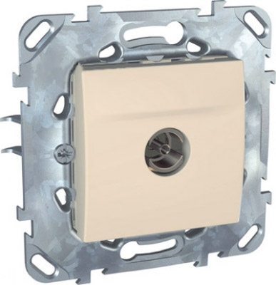 Розетка TV единственная бежевая MGU5.462.25ZD