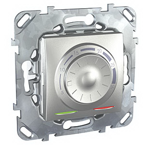 Unica Top Алюминий Термостат электр. 8А (от+5 до +30 град) MGU5.501.30ZD Unica Top Алюминий Термостат электр. 8А (от+5 до +30 град) MGU5.501.30ZD