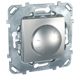 Unica Top Алюминий Светорегулятор повор 1000W для л/н и г/л с обмот. тр-м MGU5.512.30ZD