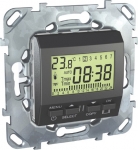 Unica Top Графит Таймер програм. недельный, 1000VA MGU5.541.12ZD