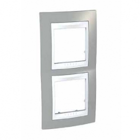 Unica Хамелеон Серый/Белый Рамка 2-ая MGU6.004V.865