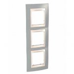 Рамка 3-ая вертик MGU6.006V.565 Серый/Беж
