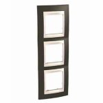 Рамка 3-ая вертикальная MGU6.006V.571 Какао/бежевый