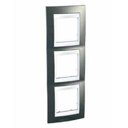 Рамка 3-ая вертик MGU6.006V.824 Шампань/Белый
