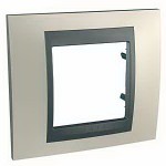 Unica Top Опал Графит Рамка 1-ая MGU66.002.295
