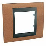 Unica Top Вишня Графит Рамка 1-ая MGU66.002.2M2