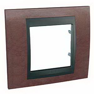 Unica Top Табак Графит Рамка 1-ая MGU66.002.2M4