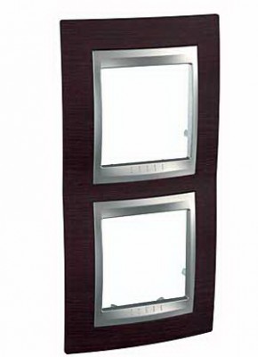 Unica Top Венге Рамка 2-ая вертикальная MGU66.004V.0M3 Unica Top Венге Рамка 2-ая вертикальная MGU66.004V.0M3
