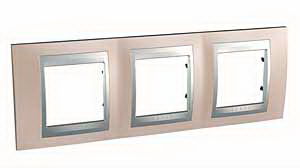 Unica Top Оникс Рамка 3-ая MGU66.006.096