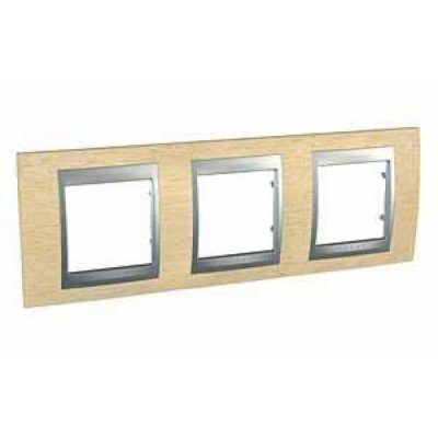 Рамка 3-ая Unica Top Бук MGU66.006.0M1