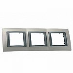 Unica Top Никель Графит Рамка 3-ая MGU66.006.239