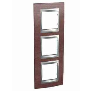 Unica Top Табак Рамка 3-ая вертикальная MGU66.006V.0M4