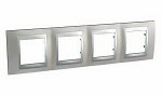 Unica Top Никель Рамка 4-ая MGU66.008.039