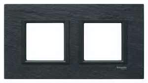 Рамка 2 поста иберийский сланец Unica Class MGU68.004.7Z1