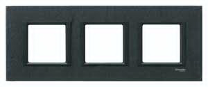 Рамка 3 поста иберийский сланец Unica Class MGU68.006.7Z1