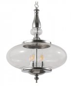 Светильник подвесной Crystal Lux MIEL SP4 CHROME (2450/204)