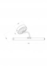 Подсветка Maytoni MIR014WL-L9G3K