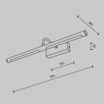 Подсветка Maytoni MIR266WL-L12CH4K