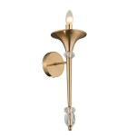 Светильник бра Crystal Lux MIRACLE AP1 BRONZE (2490/401)