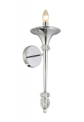 

Уценка. Светильник бра Crystal lux MIRACLE AP1 CHROME 2491/401, MIRACLE AP1 CHROME
