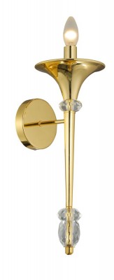 

Светильник настенный бра Crystal lux MIRACLE AP1 GOLD 2492/401, MIRACLE AP1 GOLD