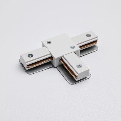Т-коннектор для однофазного трекового шинопровода MKA-003-1 Белый Basic Mikami
