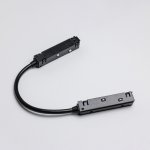 Угловой коннектор питания для магнитных трековых шинопроводов MKA-2-CPC-B Черный  Terra  Mikami