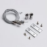 Тросовый подвес для накладного магнитного трекового шинопровода MKA-2S-SW-B Черный  Terra  Mikami