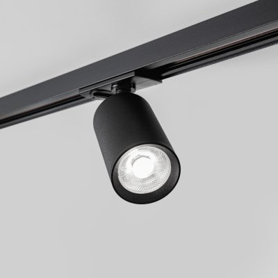 Однофазный светодиодный трековый светильник MKL-1-12W4K-B Черный 12 Вт 900 лм 4000 К 36° CRI>90 Lotus Mikami