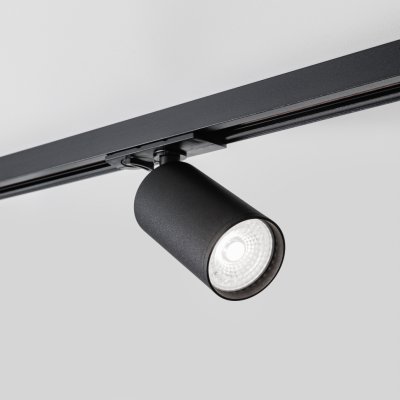 Однофазный трековый светильник под лампу GU10 MKL-1-GU10-B Черный Lotus Mikami