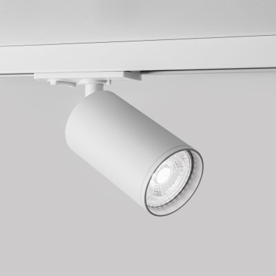 Однофазный трековый светильник под лампу GU10 MKL-1-GU10-W Белый Lotus Mikami