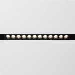 Магнитный трековый светильник MKL-102-12W4K-B Черный12 Вт 1250 лм 4000 К 36° CRI>90  Dots mg   Mikami