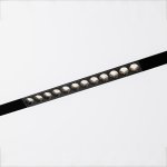 Магнитный трековый светильник MKL-102-12W4K-B Черный12 Вт 1250 лм 4000 К 36° CRI>90  Dots mg   Mikami