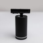 Однофазный трековый светильник под лампу GU10 MKL-2-GU10-B Черный Lotus Ring Mikami