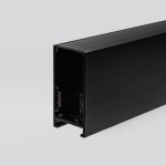Магнитный накладной трековый шинопровод MKT-2S-100-B 1м Черный  Terra  Mikami